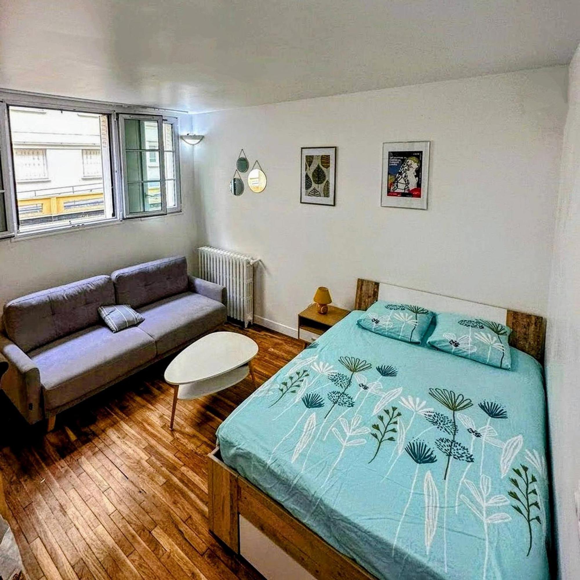 Studio Jaures - Equipped Studio Near Paris With Private Bathroom 蒙鲁日 外观 照片
